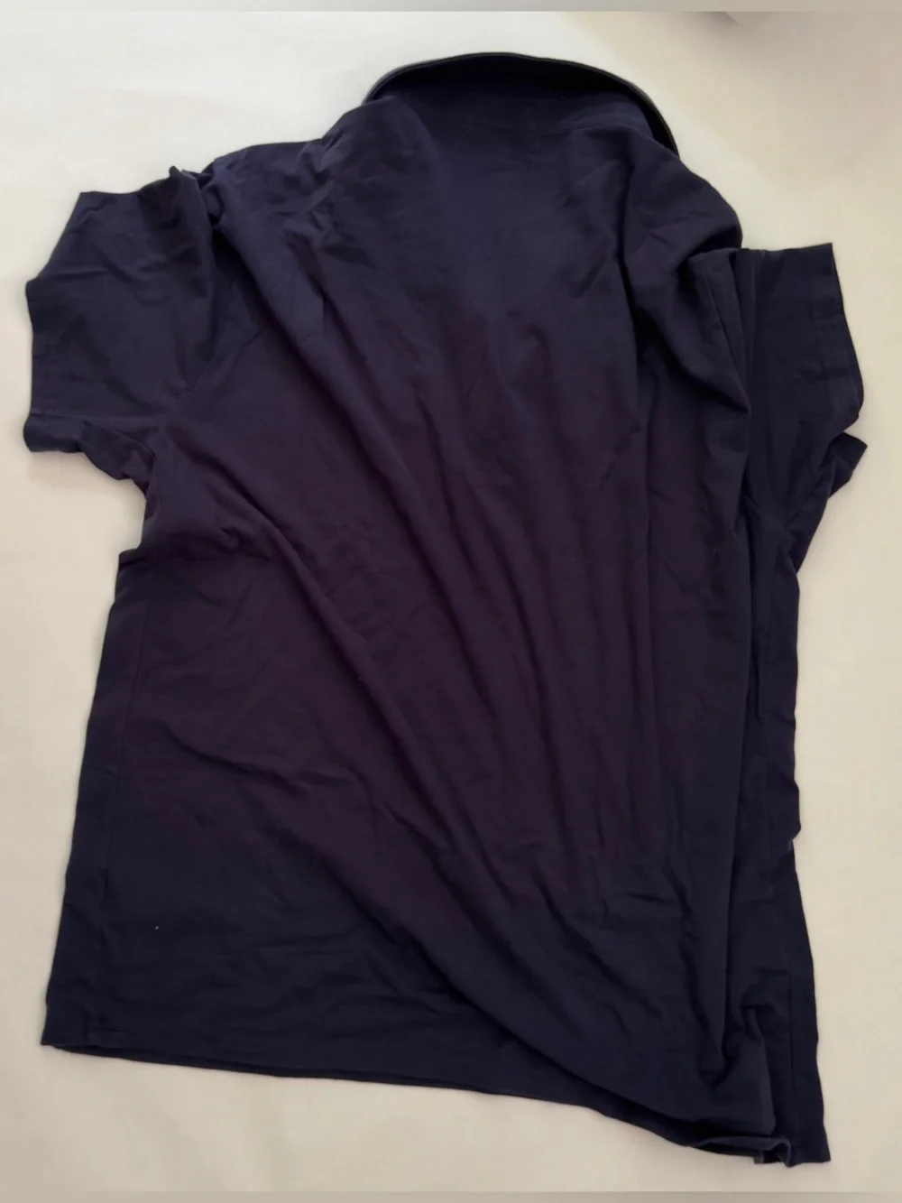 Men’s J Crew Performance Polo Short Navy Blue xxl